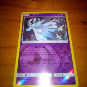 Pokemon trading card